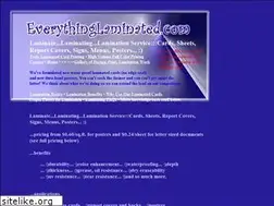 Sites similar to everythinglaminated.com