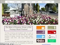 Sites similar to everythingnannup.com.au