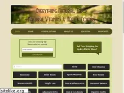 Sites similar to everythingnaturaltoo.com