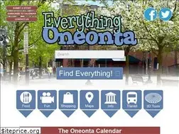 Sites similar to everythingoneonta.com