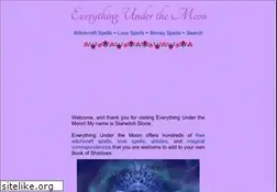 Sites similar to everythingunderthemoon.net