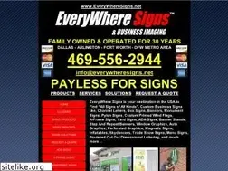 Sites similar to everywheresigns.net