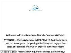 Sites similar to eveswaterfront.com