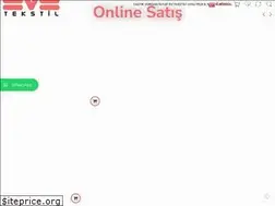 Sites similar to evetekstil.com