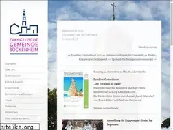 Sites similar to evgemeindebockenheim.de