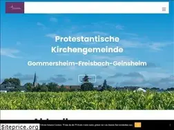 Sites similar to evgommersheim.de