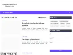 Sites similar to evhanimlarinagoreis.blogspot.com