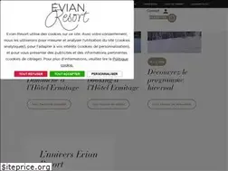 Sites similar to evianresort.com