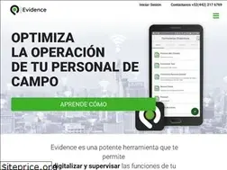 Sites similar to evidence.com.mx