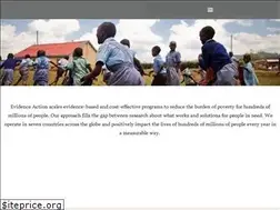 Sites similar to evidenceaction.org