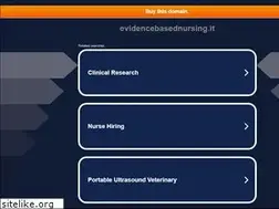 Sites similar to evidencebasednursing.it
