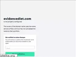 Sites similar to evidencediet.com