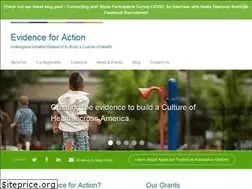 Sites similar to evidenceforaction.org