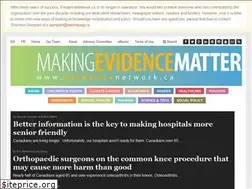 Sites similar to evidencenetwork.ca