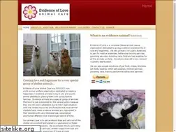 Sites similar to evidenceoflove.org