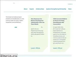Sites similar to evidenceonhomelessness.com