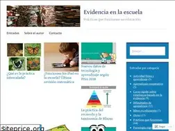 Sites similar to evidenciaenlaescuela.wordpress.com
