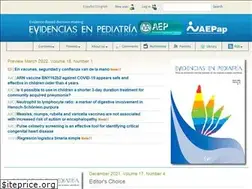 Sites similar to evidenciasenpediatria.es
