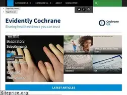 Sites similar to evidentlycochrane.net