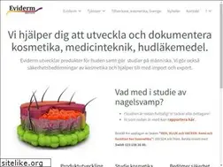 Sites similar to eviderm.se