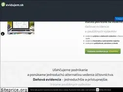 Sites similar to evidujem.sk