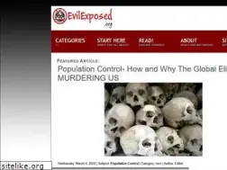 Sites similar to evilexposed.org