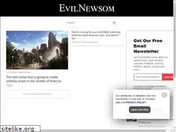 Sites similar to evilnewsom.com