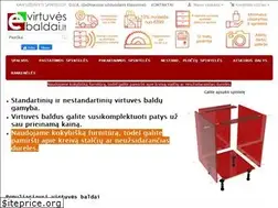 Sites similar to evirtuvesbaldai.lt