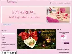 Sites similar to evitabridal.sk