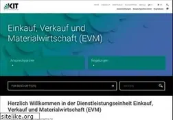 Sites similar to evm.kit.edu