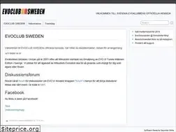 Sites similar to evoclubsweden.se
