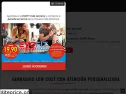 Sites similar to evofitgimnasios.com