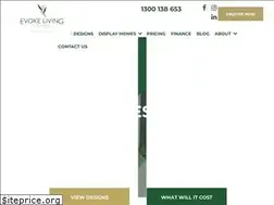 Sites similar to evokelivinghomes.com.au