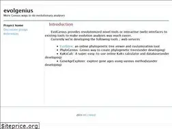 Sites similar to evolgenius.info
