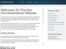 Sites similar to evolution-docs.com