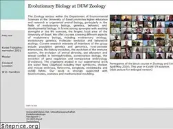 Sites similar to evolution.unibas.ch