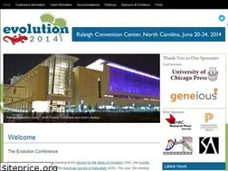 Sites similar to evolution2014.org