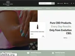 Sites similar to evolutioncbd.com