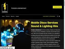 Sites similar to evolutionentertainment.co.uk