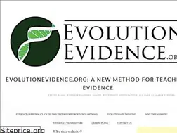 Sites similar to evolutionevidence.org