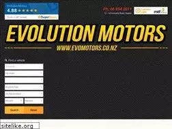 Sites similar to evolutionmotors.co.nz