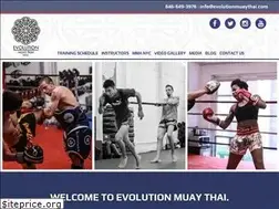 Sites similar to evolutionmuaythai.com