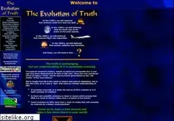 Sites similar to evolutionoftruth.com