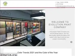 Sites similar to evolutionpaintcompany.com