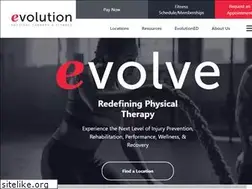 Sites similar to evolutionphysicaltherapy.com