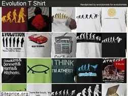 Sites similar to evolutiontshirt.com
