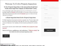Sites similar to evolveinspections.com