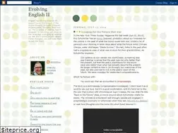 Sites similar to evolvingenglish.blogspot.com