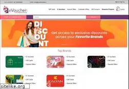 Sites similar to evoucherindia.in