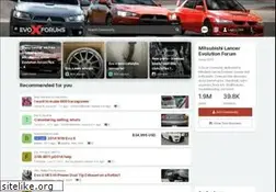 Sites similar to evoxforums.com
